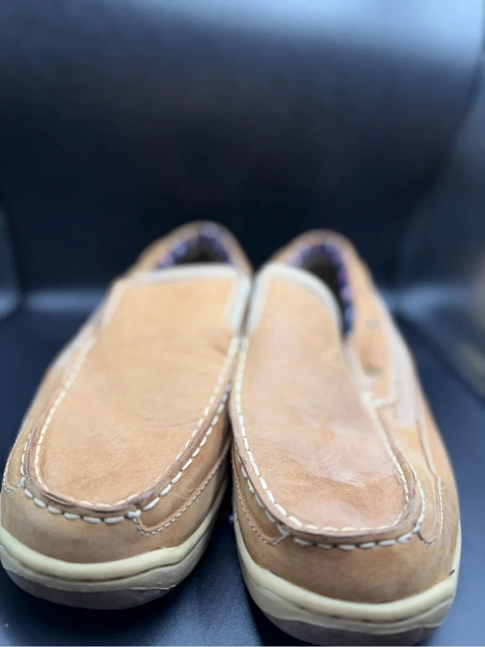 Reeled legendsMen's Casual Slip-On Loafers in Tan